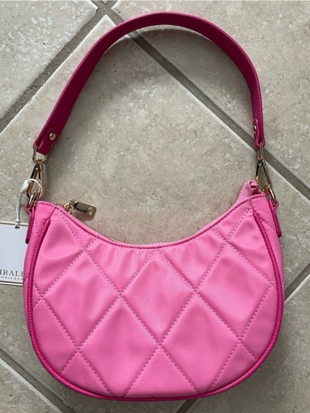 Shiraleah Kendra Crossbody Bag Bright Pink - Picture 2 of 9